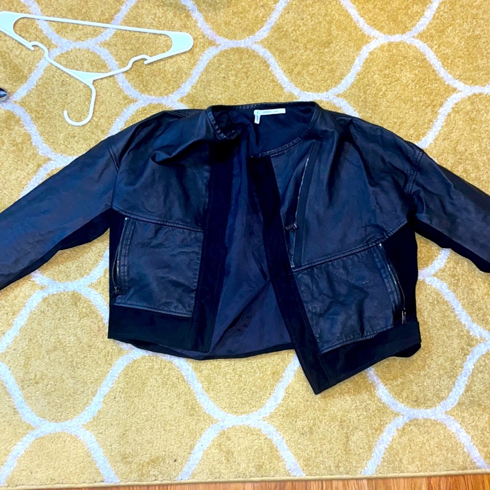 DEREK LAM leather jacket